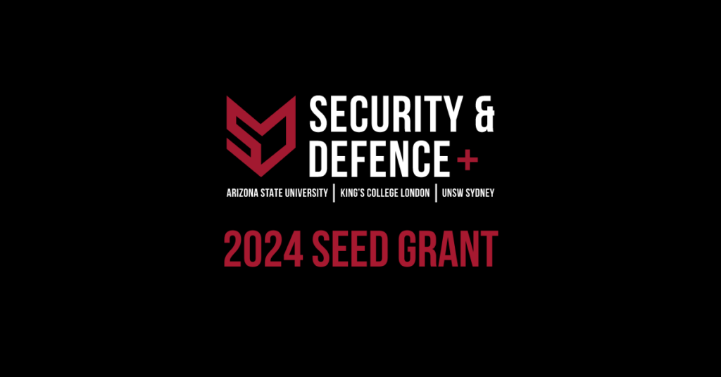 Nine Seed Grants Awarded During the Inaugural Security & Defence PLuS Seed Grant Round